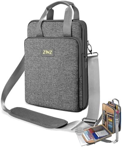 ICozzier 13 Zoll Laptoptasche - Diamant Design Mit Zubehörfach