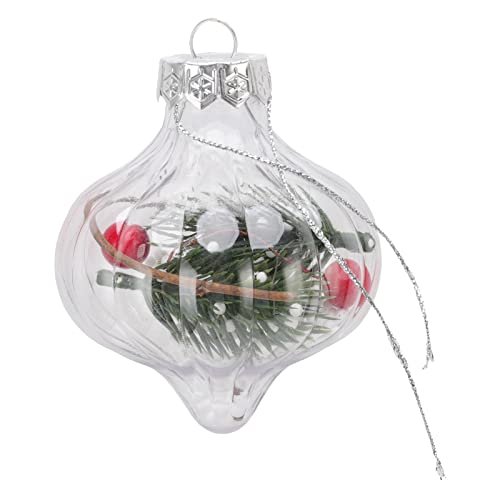 Boules de Noël transparentes incassables pour éviter la casse - 3