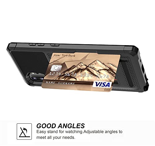 Étui en cuir de luxe pour Samsung Note 20 et S21 style rétro chic