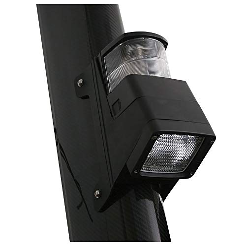Hella 998504001 '8504 Series' 12V DC 2 NM Masthead/Floodlight Combination Light with Black Housing