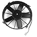 Puller Radiator Cooling Fan 30102038 12V Compatible with Spal 1640 CFM Paddle Blade 12 Inch Straight Blade VA01-AP70/LL-36A