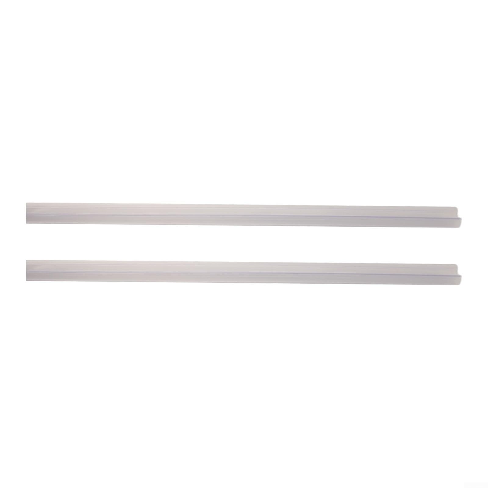 Glass Shower Door Bottom Seal Strip 50CM Replacement Gasket for 6 8 10 12MM Shower Screen 2 Pack(8mm)