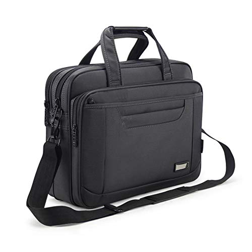 leap-G Sac business pour homme Sac à main décontracté sac bandoulière classique style business avec look vintage pour l'école/les voyage/les hommes