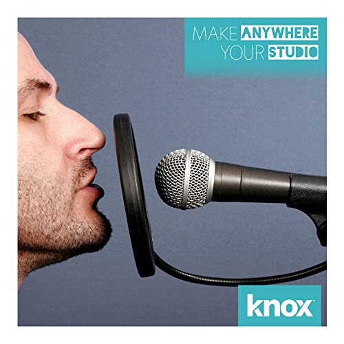 Knox Gear Professional Microphone Studio Stand For Yeti And Snowball Microphones (Compatible With All Microphones And Shock Mounts) #TOP7