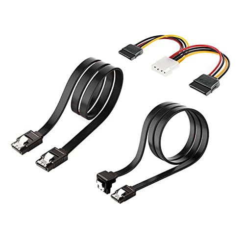 Kit cable de datos SATA 3.0 y alimentación para SSD HDD