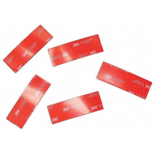 Image of 3M VHB 4910 Heavy Duty Mounting Tape Strip (Pack of 100 Pcs.) - 4 in. (L) x 0.75 in. (W) Transparent Adhesive Strip. Tapes and Sealants