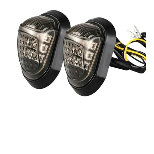 Indicadores Delanteros Luz De Señal Giro Motocicleta para, Lámpara Indicadora Ámbar para Grom MSX125 MSX 125 2000-2015