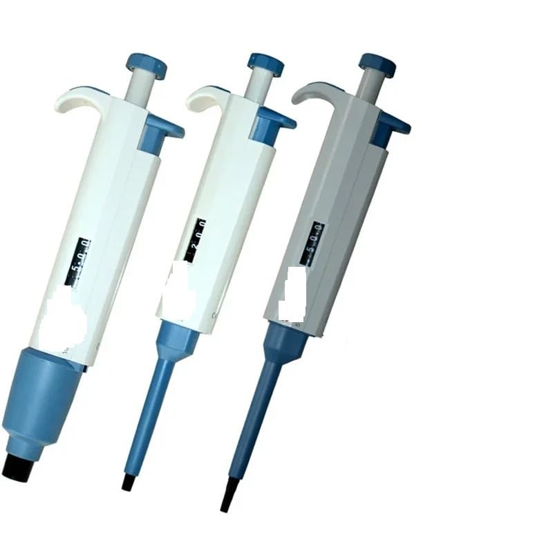Electronic Pipette, Pipette, Manual Single Channel Adjustable 20-200ul/100-1000ul Tips Dropper,Portable Pipette Device(10-100ul)