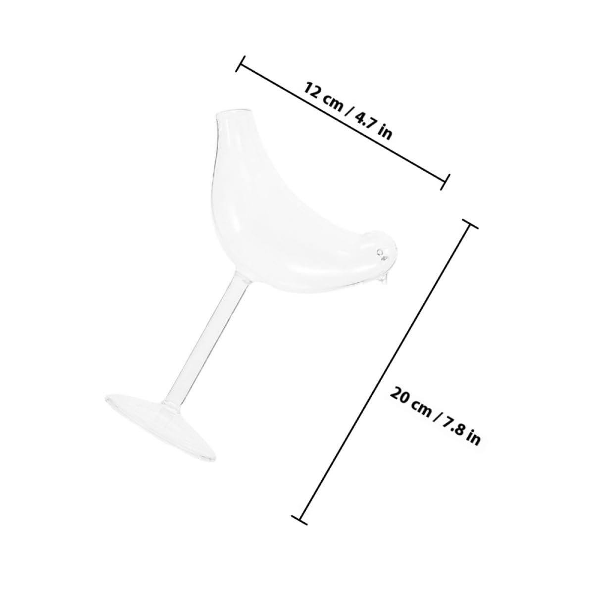 8stücke Teiliges Vogelglas in Goblet form aus Hochwertigem Glas Geeignet für Zuhause Bar Party Hotel Stilvolle Trinkgläser für Wein Brandy und Cocktails