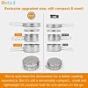 BeGrit Backpacking Camping Cookware Mini Picnic Camping Cooking Mess Kit with Pot and Pan Set for Hiking 8pcs Set #4