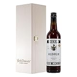 sherry medium fino golden Hersteller: Jose Miguel Jose Miguel Sherry -Medium- mit Geschenk-Holzkiste