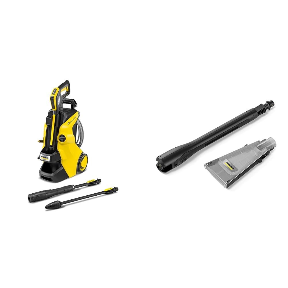 Kärcher K 5 Power Control Flex Car & Home Pressure Washer, pressure: max. 145 bar, flow rate: 500 l/h, area: 40 m²/h, water filter, 13 kg, high-pressure gun, dirt blaster, spray lance, Home Kit — view 14