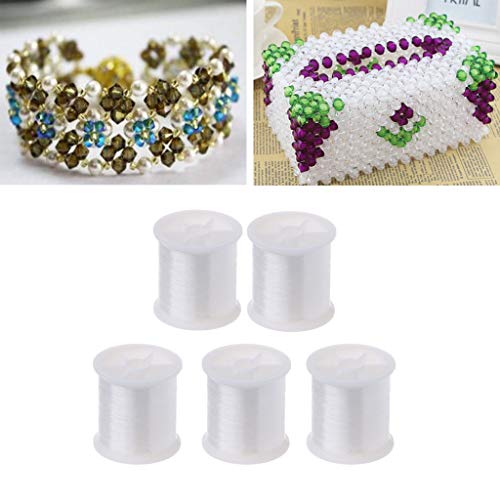 Hilo de coser transparente nylon 100 m miniatura 2