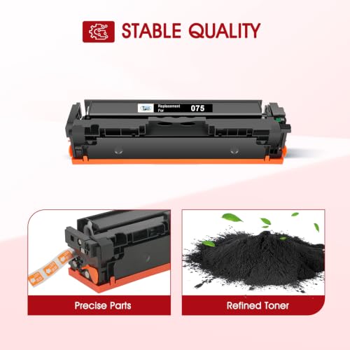 Image of 075 Toner Cartridge Set 075H for Canon 075 MF663Cdw MF665Cdw LBP646Cdw | Compatible for Canon Color ImageCLASS MF663Cdw MF665Cdw LBP646Cdw MF662CDW MF660c LBP647Cdw LBP640c Printer Ink High Capacity