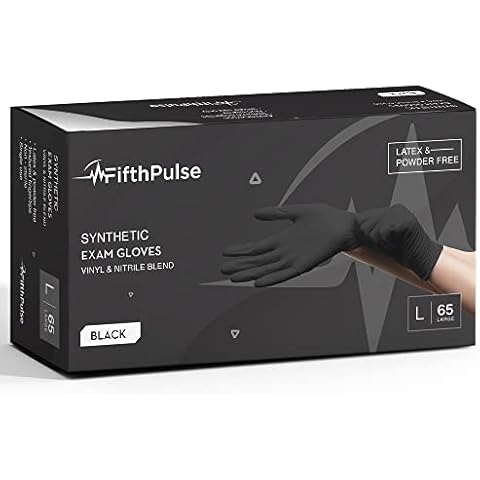 Nitrile - Black - Box of 70 - L Cover