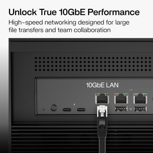 Image of ZimaCube Pro 6+4 Bay NAS, Intel Core i5-1235U, Built-in 256GB SSD, 10GbE + Dual 2.5GbE, Dual TBT4, PCIe Expansion, Self-Hosting Server, Powered by ZimaOS (Pro)
