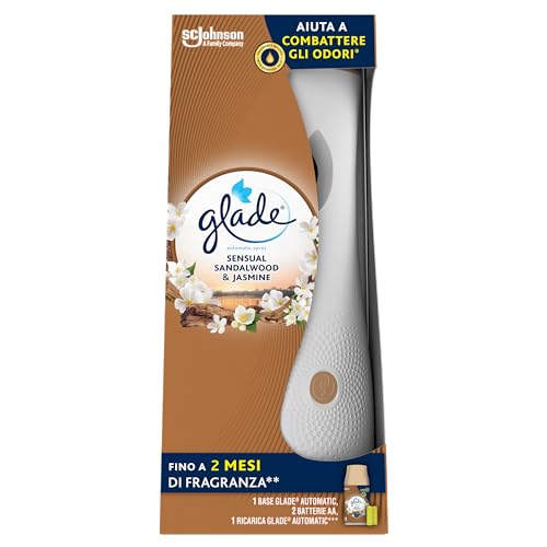 Glade Automatic Spray fragranza Relaxing Zen; Confezione da 1 Diffusore e 1 Ricarica 269 ml