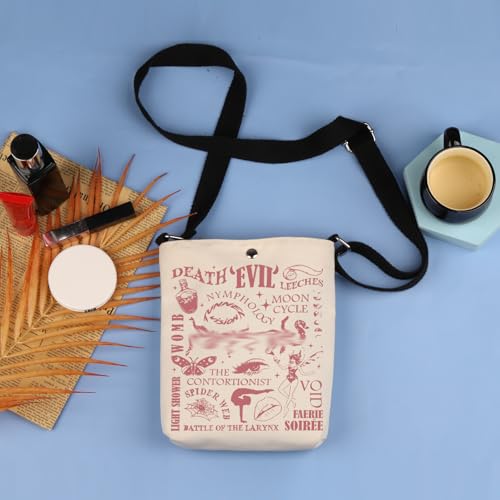 Singer Album Inspired Crossbody Bag Singer Merch Music Lover Fan Gifts American Singer Shoulder Bag Singer Music Tour Gift 6