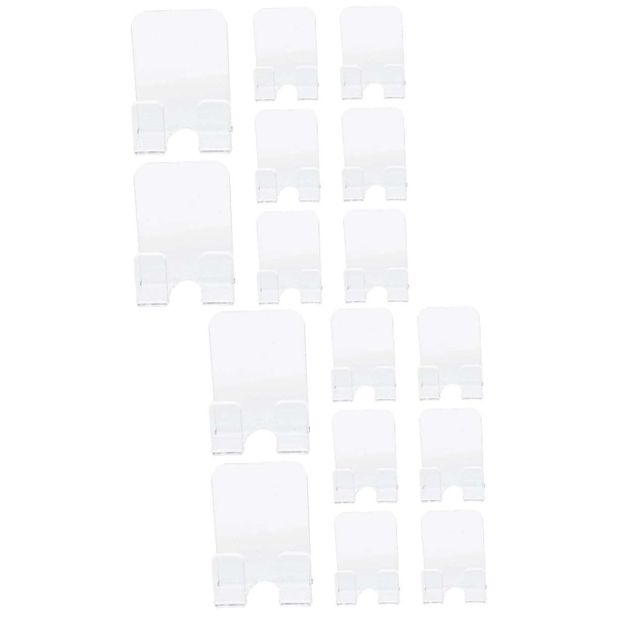 Housoutil 16pezzi Gancio Adesivo Multifunzionale Per Bagno e Cucina Da Ottimizza Lo Spazio Verticale Per Asciugamani e Accessori Design Elegante e Resistente