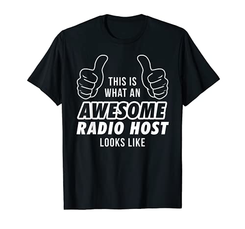 Awesome RADIO HOST Profession Career T Shirt