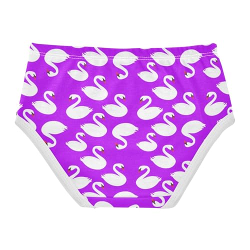 Girls' Underwear Swan Purple Toddle Brief Panties 23029452