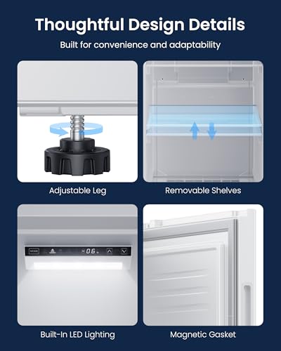 Image of 11 Cu.Ft Upright Freezer with Garage Ready Design