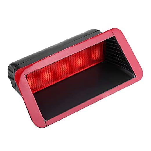 Universal 5-LED Third Brake Light for Cars