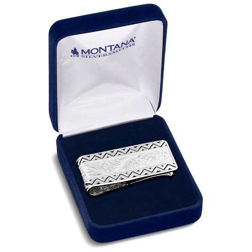 Image of Montana Silversmiths Made in the USA Western Lifestyle Money Clip (Four Winds)