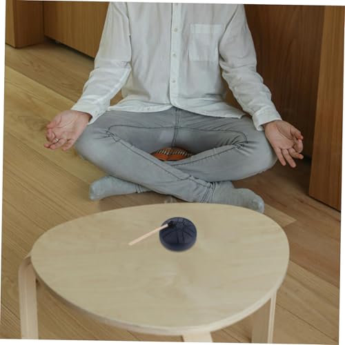 Mini Steel Tongue Drum portátil para meditación y música miniatura 6