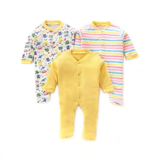Image of Smiley APPU 100% Cotton Rompers /Sleepsuits /Jumpsuit /Night Suits for Baby Boys & Girls, Infants, New Borns
