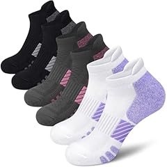 6 Pairs-2 Black+2 White+2 Grey