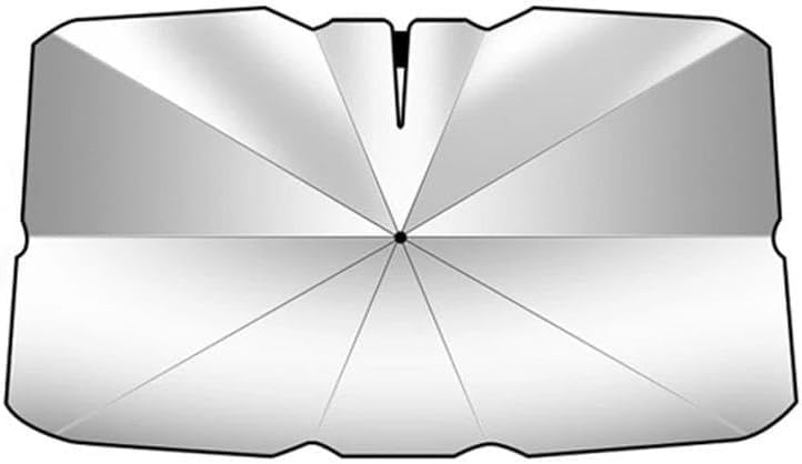 Car Sunshade Suitable for Ford Mustang 2011-2012 2013 2014, Foldable Front Windshield Heat Protection Umbrella, Anti-ultraviolet