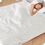 Electric Heated Blanket 72' x 84' Full Size Breathable Warm Flannel Heated Blanket with 4 Heating Levels & 10 Hours Auto Shut Off, Control Temperature and Washable for Sofa and Bed White