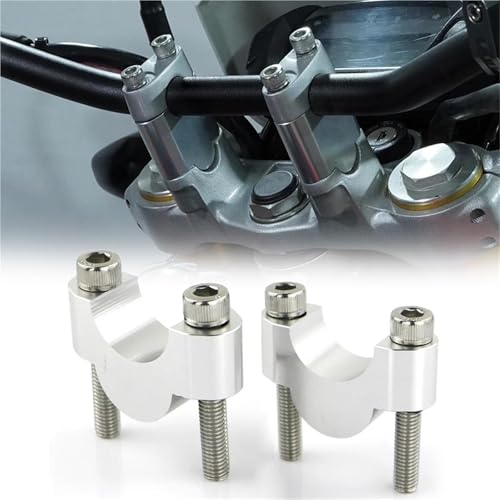 Rehausseur guidon moto 28 mm support Fat Bar aluminium Kawasaki Z900