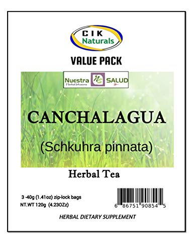 Canchalagua Herbal Infusion Tea Value Pack Schkuhra Pinnata (120g)