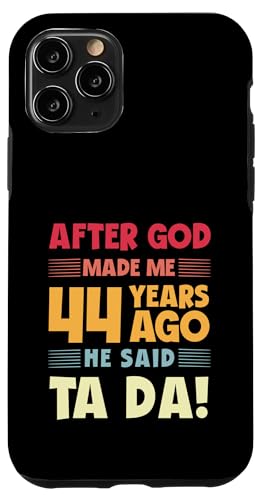 ��������44�΂̒a���� �_�l������������� Ta Da 44�� �X�}�z�P�[�X iPhone 11 Pro �p