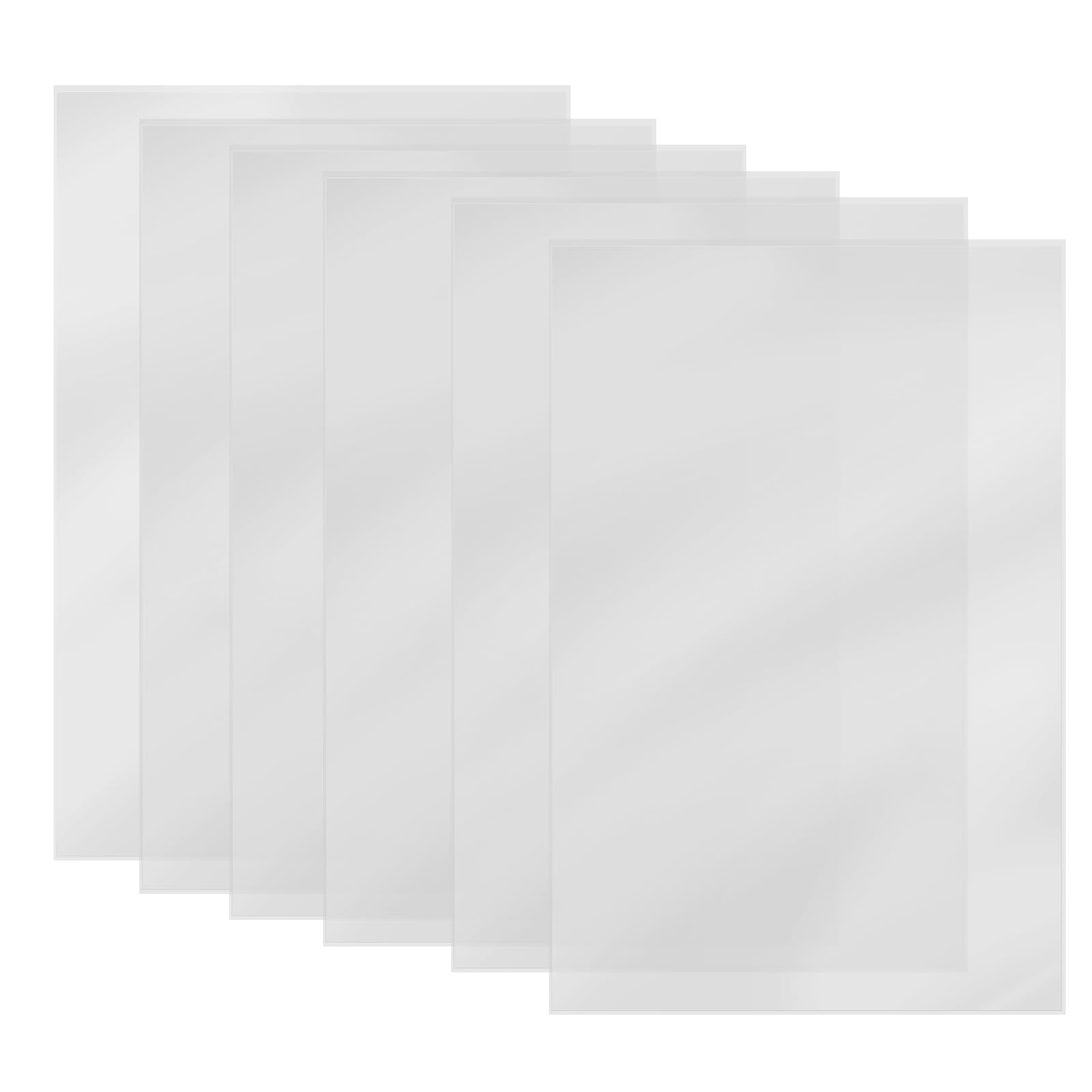 6PCS FEP Release Film for Resin 3D Printers, FEP Film for ELEGOO Saturn S/Saturn/Mono X 6K / Photon Mono X / M3 / M3 Plus/Sonic Mini 8K / Mighty 4K,