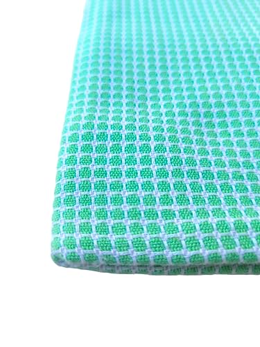 Image of Cotton Checkered Towel for Bath Large Size 75 X 150 Cm|Waffle Towels for Woman|Toliya Men|Checkered Thorthu|Thin Tauliya for Travel,Beach,Gym,Pool|Towel Set of 2