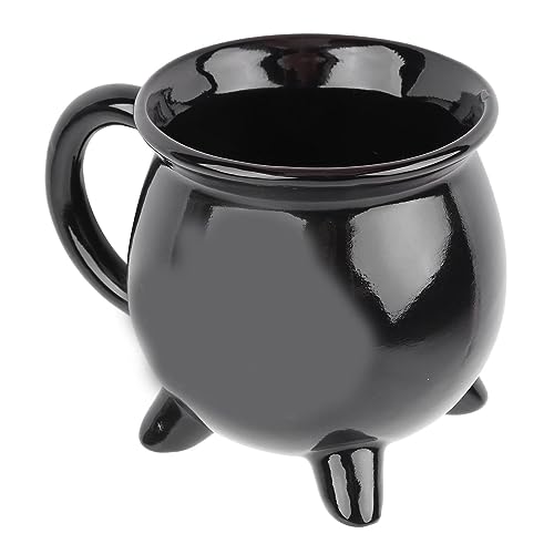 La mejor selección de Calderos al mejor precio. 41 Taza de caldero de brujas, Taza de caldero negro de bruja sellada 300 ml, taza de caldero de cerámica negra de brebaje de bruja para decoración de Halloween, decoración de mesa