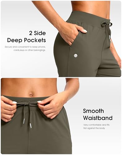 Image of G Gradual Petite Pants for Women 24 inch /26 inch Ankle Pants with 2 Pockets