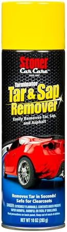 Stoner Car Care 91154 Tarminator Tar, Sap, and Asphalt Remover Spray - Fast Acting Tar and Tree Sap Remover for Cars, Trucks, RVs, Motorcycles, Boats - Safe on Paint, Clear Coat, and Chrome - 10 oz