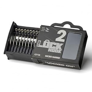 One More Cast – Lockhaken - Widerhaken & Widerhaken - Größen 2, 4, 6, 8 - Ag
