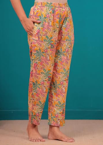 Image of Women Cotton Relaxed Fit Fit and Flare Suit | Printed Night Suit | Half Sleeve Co-Ord Set