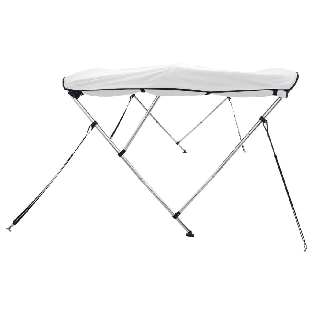 Toit bimini à 3 arceaux parois latérales 183x(154 167)x137 cm