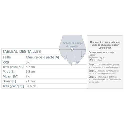 Kurgo Hundeschuhe Blaze Cross - Ganzjahres-Pfotenschutz - wasserfest, reflektierend, rutschfest - inkl. 2 Schuhe - Grau – S