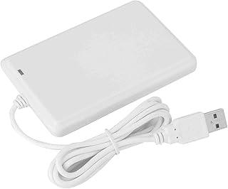 Smart Card Reader 0.2s Compatible USB Non Contact Card Reader 0 80mm with Status Indicator Light (125kHz/ID Card ,13.56MHz/IC Card)(13.56MHz IC Card)