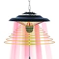 Outdoor Heaters for Patio Electric, 1500W Hanging Outdoor Patio Heater, Infrared Heater Outdoor with 2 Adjustable Mode, Outside Heater Porch Heater Garage Heater, IP34 Waterproof