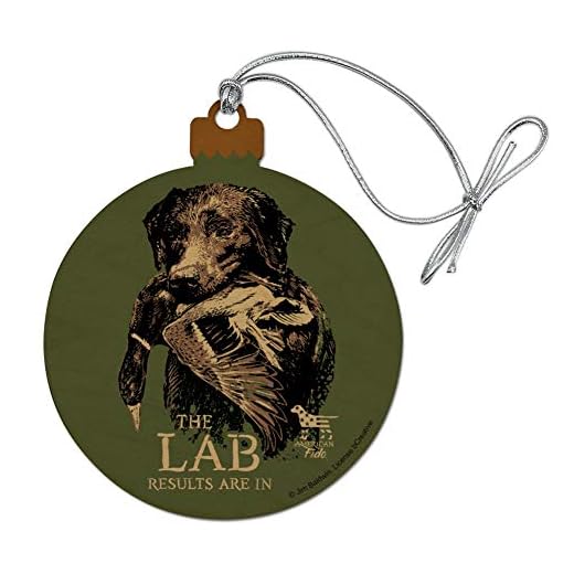 GRAPHICS & MORE The Lab Results are in Labrador Duck Hunting Wood Christmas Tree Holiday Ornament