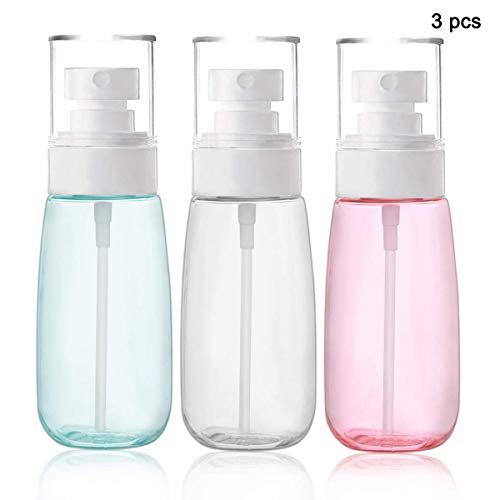 Preisvergleich Produktbild puseky 3Er Pack Leere Sprühflasche Nachfüllbare Plastikflasche Wiederverwendbare Leere Reisespenderflasche für Reinigung Reisen Kosmetikverpackungen Gartenarbeit Und Mehr