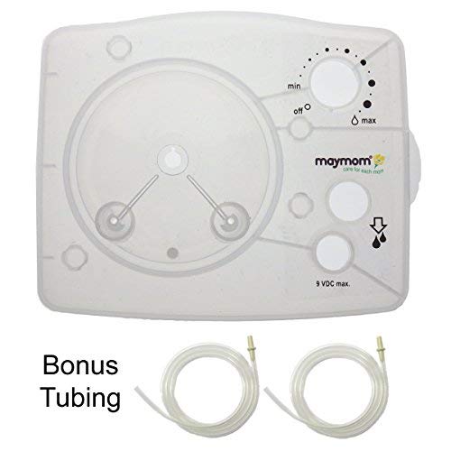 Maymom Brand Diaphragm Cap Faceplate Compatible with Medela Pump in Style Advanced Breastpump (9V Clear)